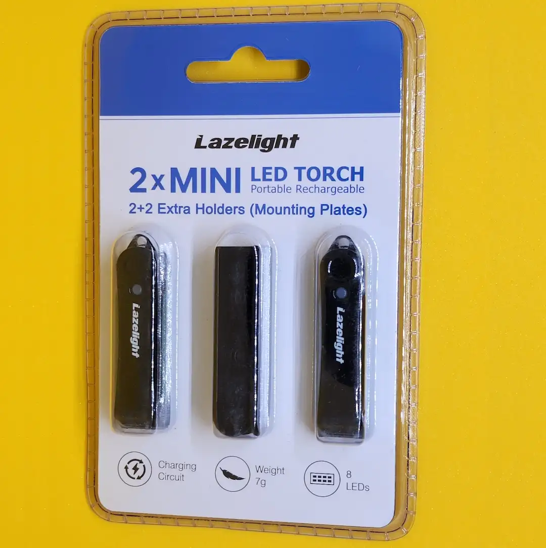 Lazelight double pack small swivel torch for outdoors and night use