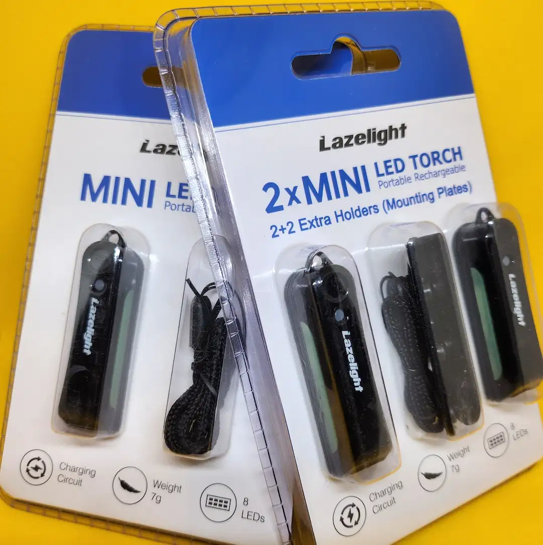 Lazelight TV remote small LED flashlight packs
